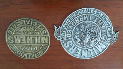 Badges (from old safe doors)